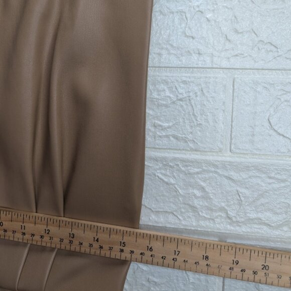 Zara Nwot Elegant Tan Sleeveless Dress - Picture 4 of 4